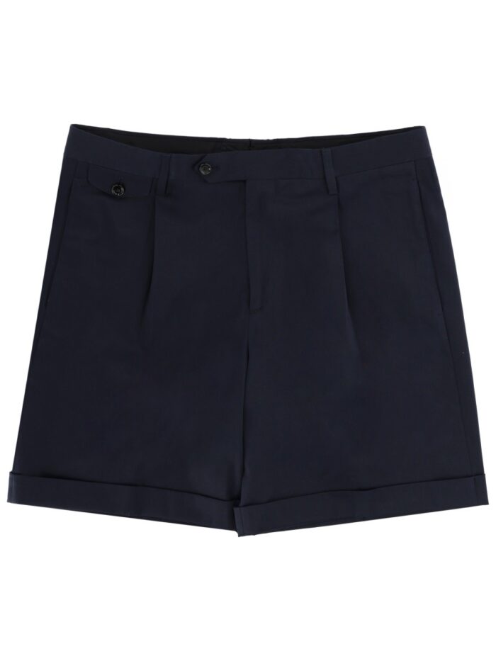 lardini cotton tailored shorts Lardini Cotton Tailored Shorts