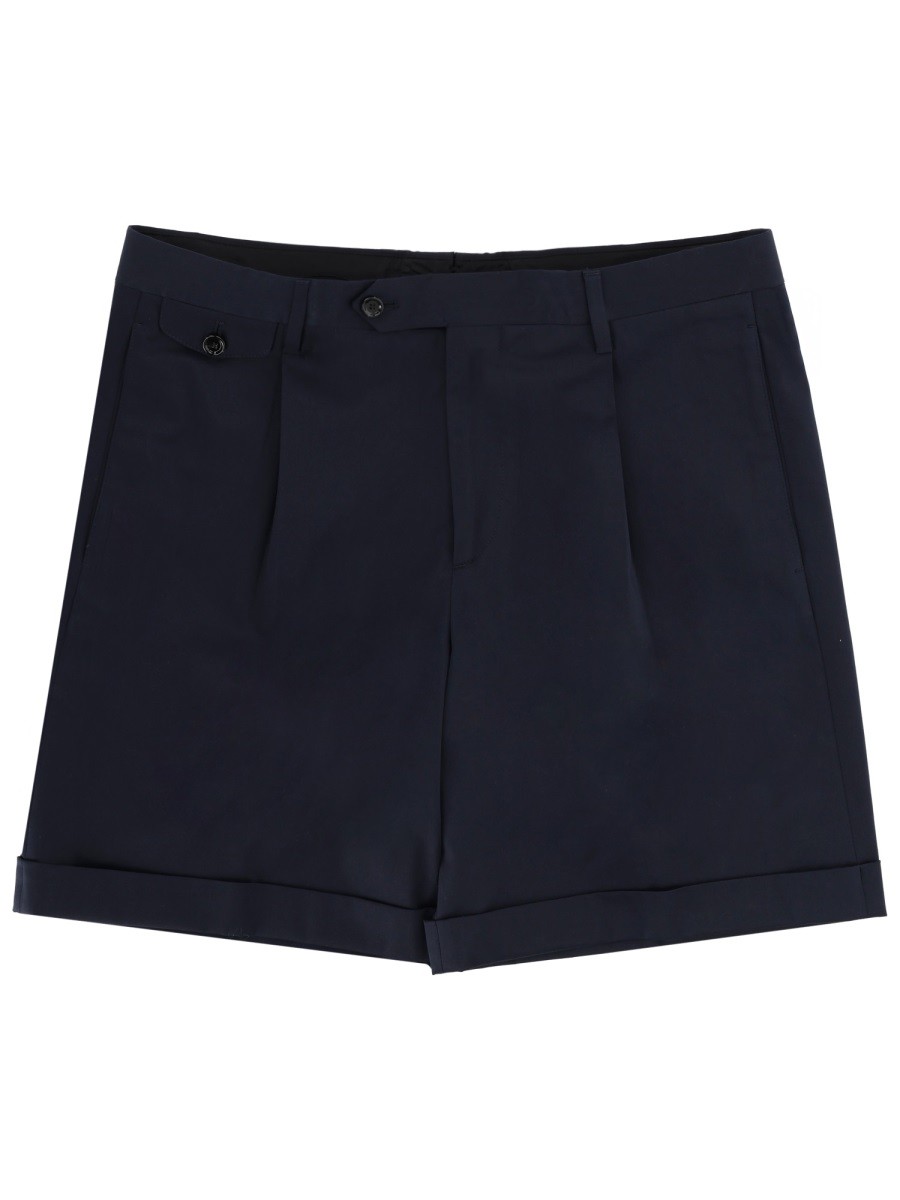 Lardini Cotton Tailored Shorts