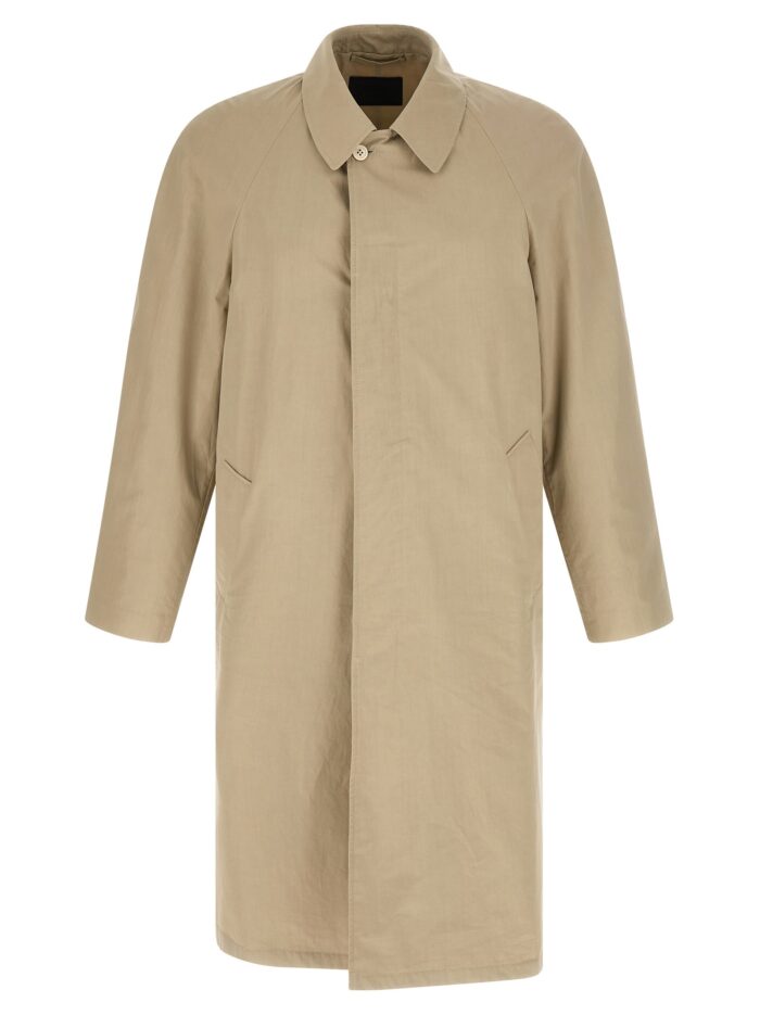 prada cotton trench coat PRADA Cotton Trench Coat