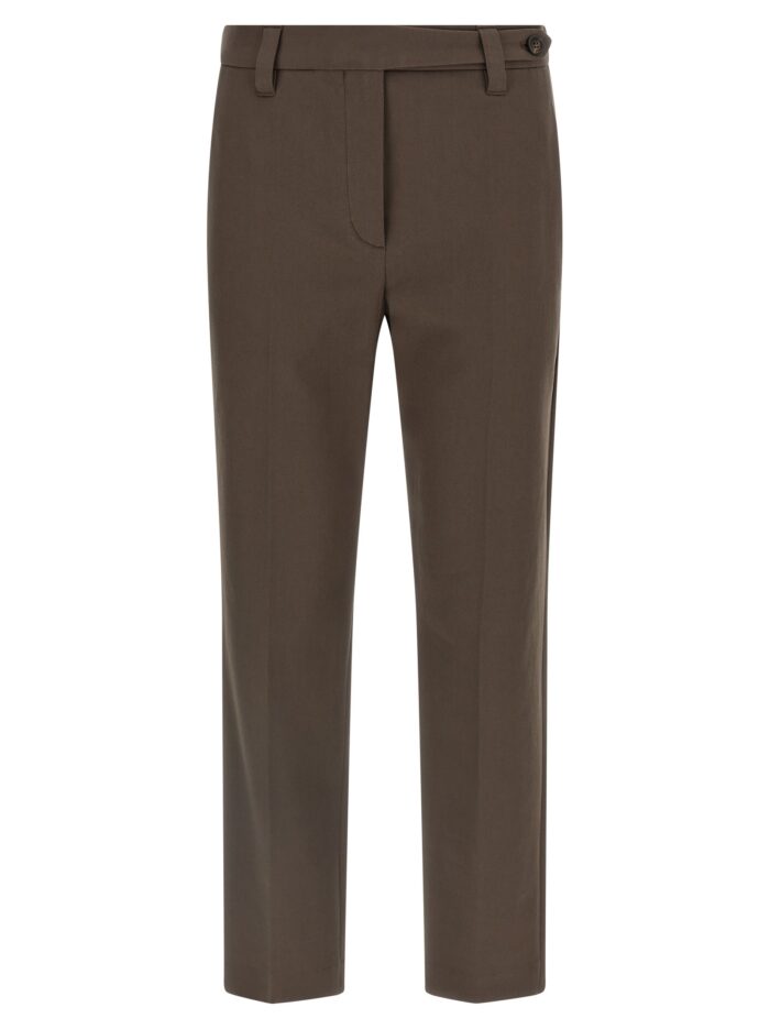 brunello cucinelli cotton trousers Brunello Cucinelli Cotton Trousers