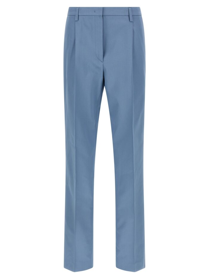 prada cotton trousers PRADA Cotton Trousers