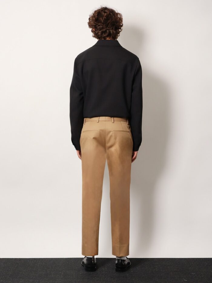 Gucci Cotton Trousers With Web Detail