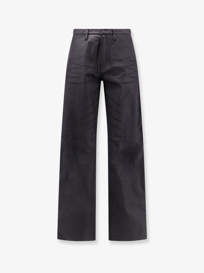 gucci cotton trousers with web stripe Gucci Cotton Trousers With Web Stripe