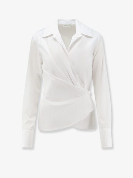 Dries Van Noten Cotton Wrap Shirt