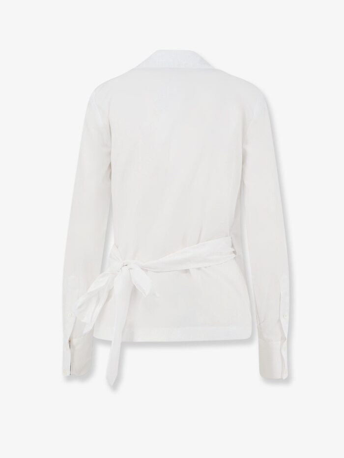 Dries Van Noten Cotton Wrap Shirt