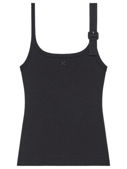 COURREGES 90S BUCKLE TOP