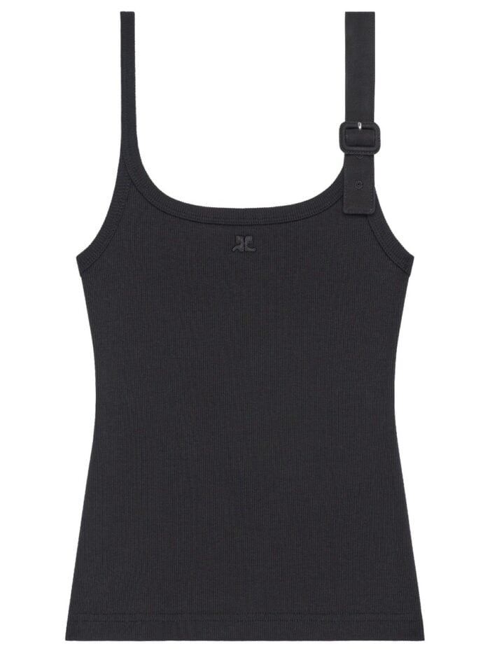 COURREGES 90S BUCKLE TOP