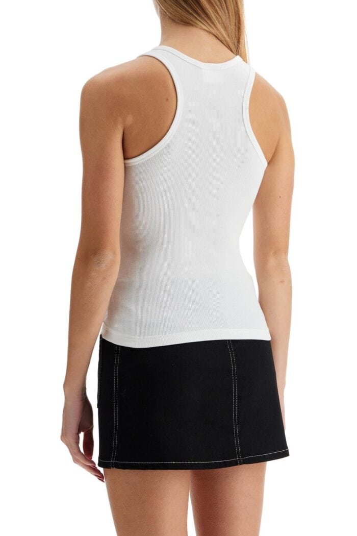 COURREGES 90's Ribbed Tank Top With