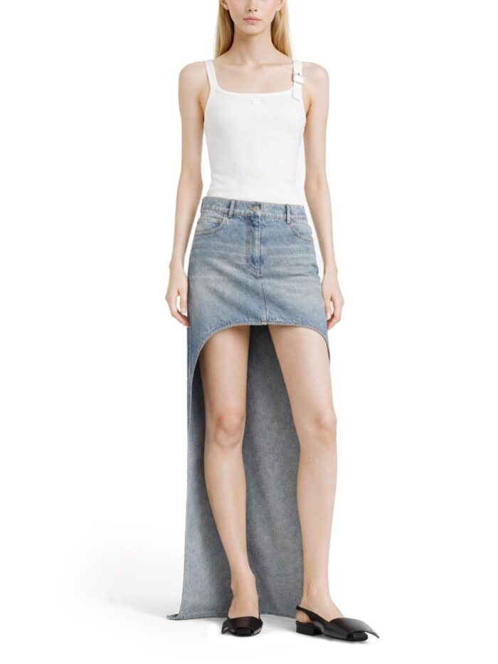 COURREGES "90'S" TANK TOP WITH BUCKLE