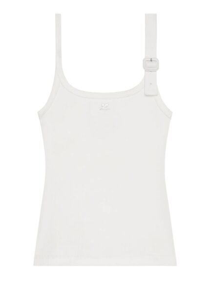 COURREGES "90'S" TANK TOP WITH BUCKLE