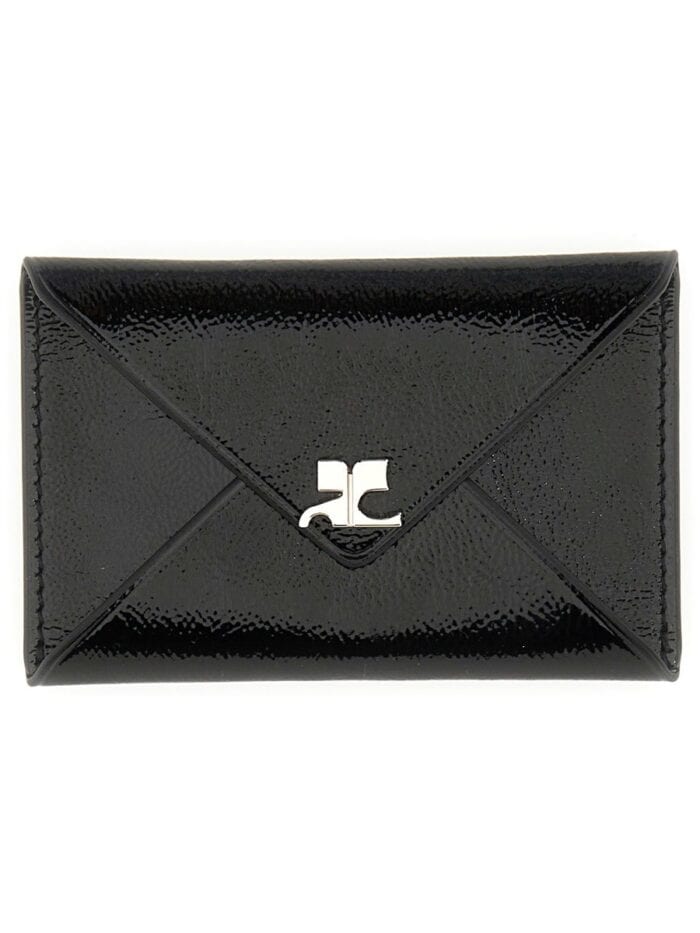 COURREGES CARD HOLDER WITH LOGO