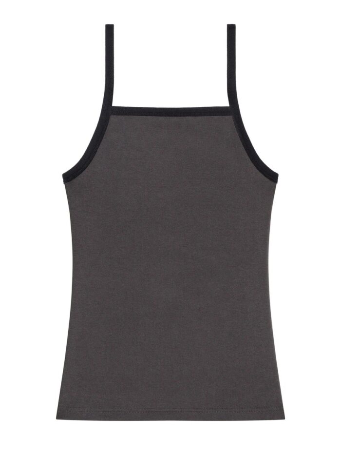 COURREGES CONTRASTING TANK TOP