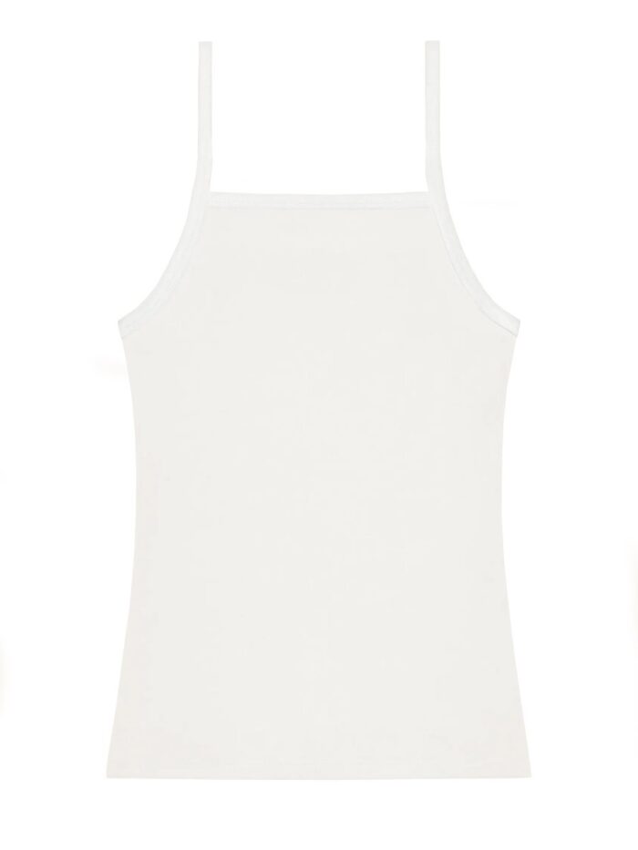 COURREGES CONTRASTING TANK TOP