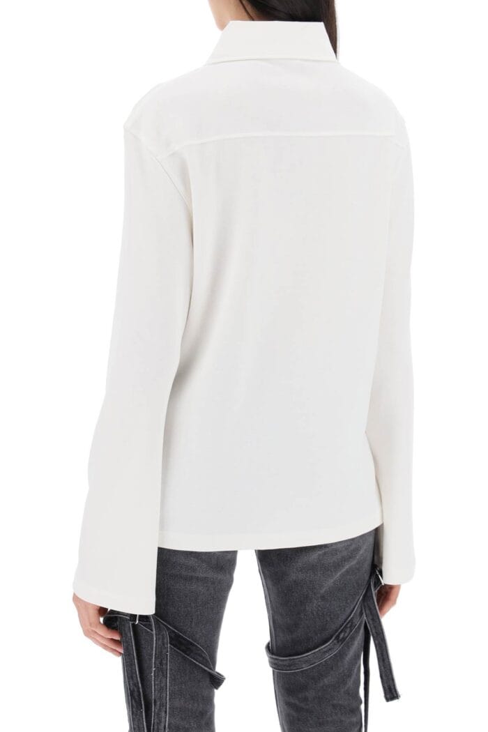 COURREGES Cotton Piqu Polo Shirt