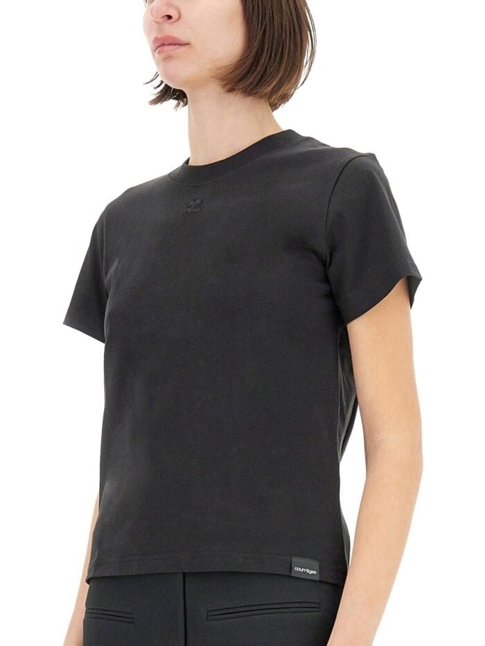 COURREGES COTTON T-SHIRT