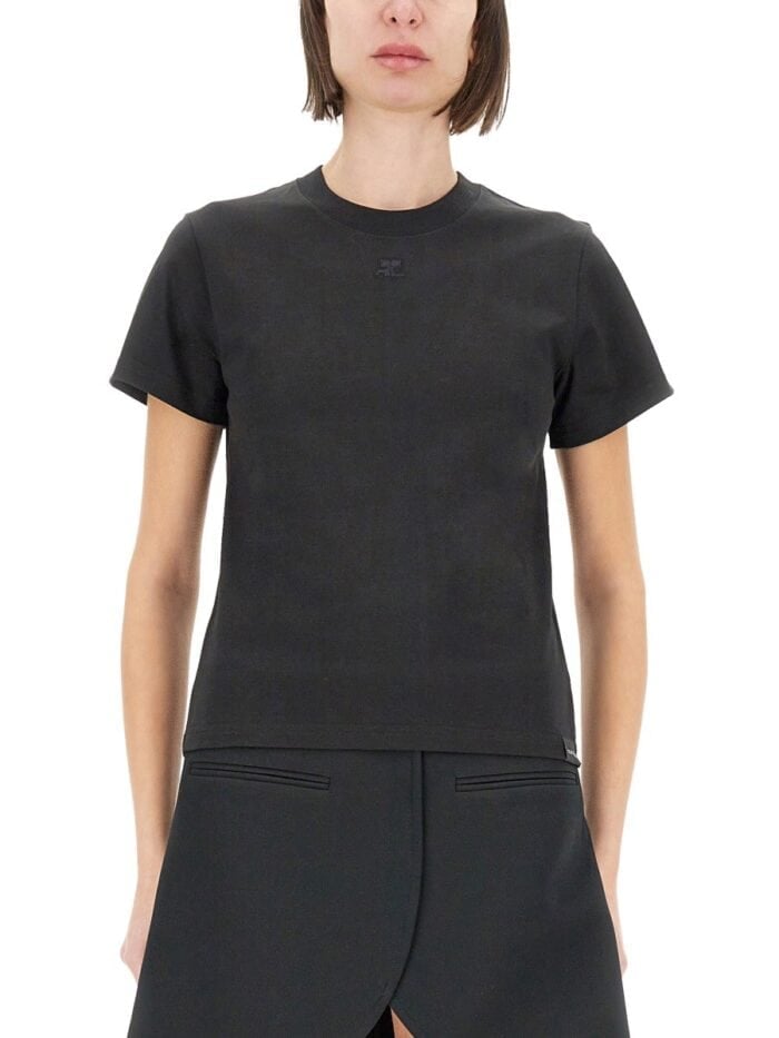 COURREGES COTTON T-SHIRT