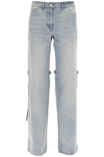 COURREGES "denim Sailor-style Baggy