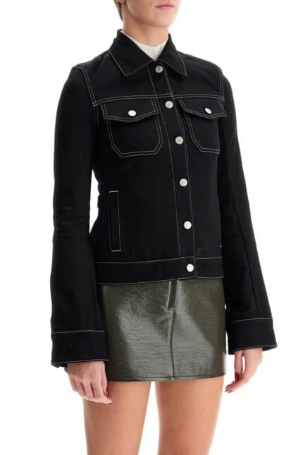 COURREGES Denim Trucker Jacket For