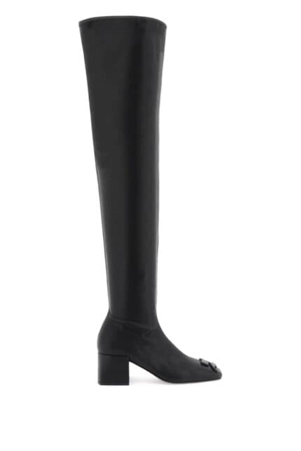 Courreges Faux Leather High Boots