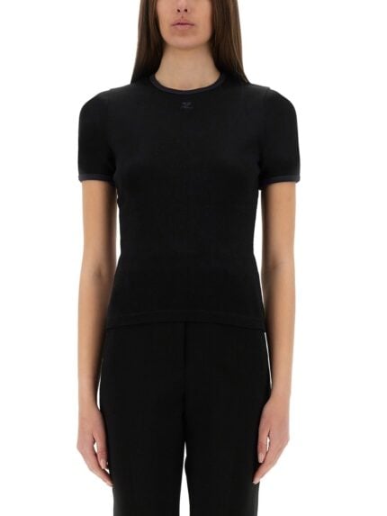 COURREGES "HERITAGE CONTRAST" T-SHIRT
