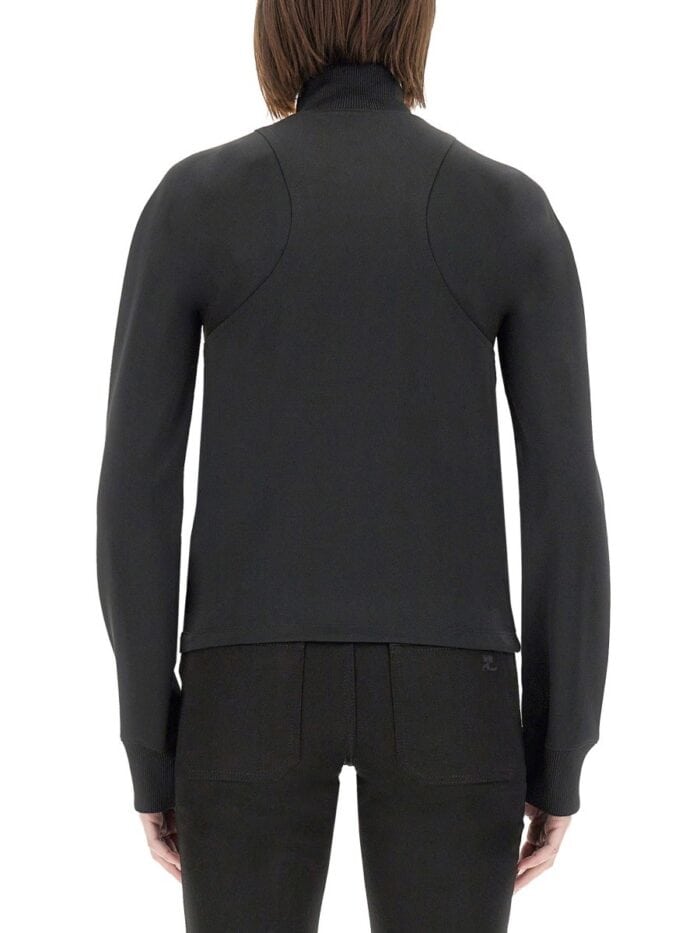 COURREGES INTERLOCK SCUBA JACKET