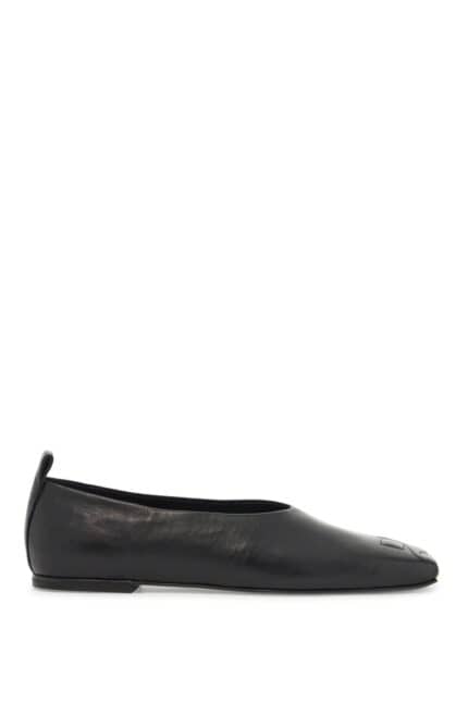 COURREGES Ist Leather Ballet Flats