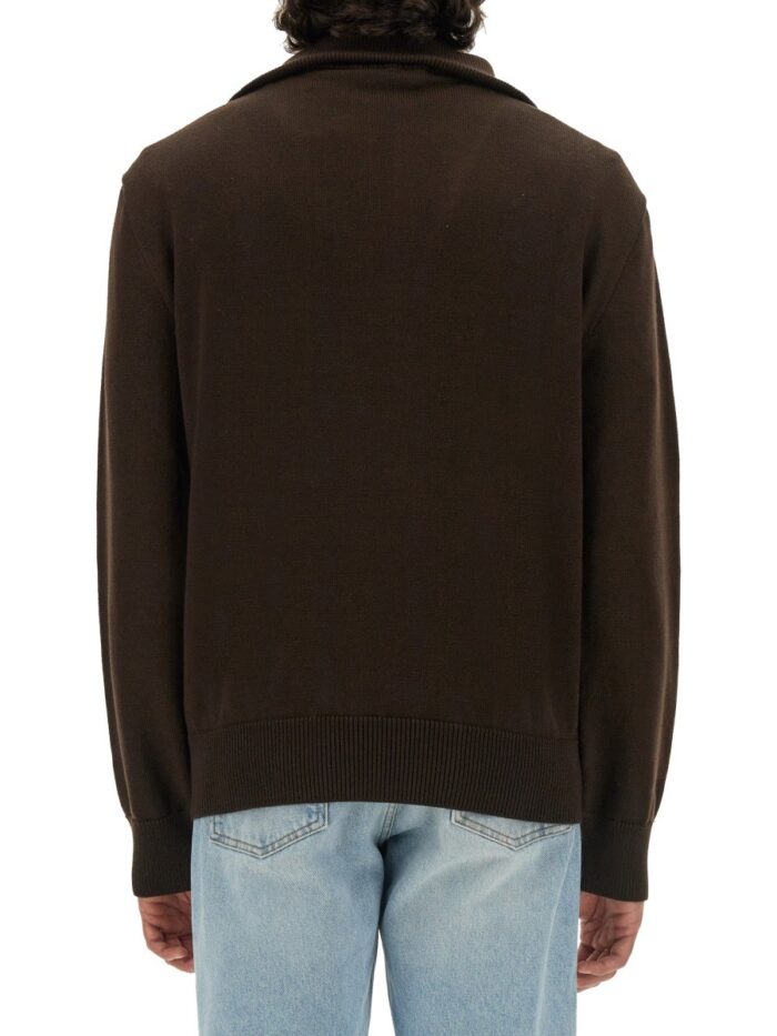 COURREGES KNITTED POLO.