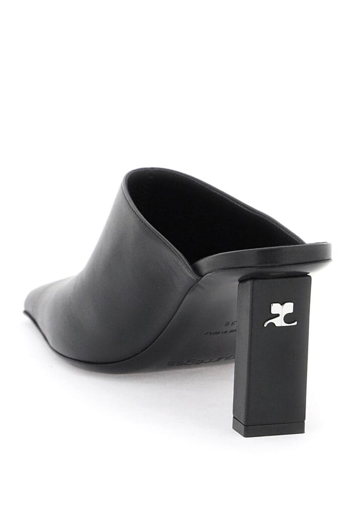 COURREGES Leather Mules For