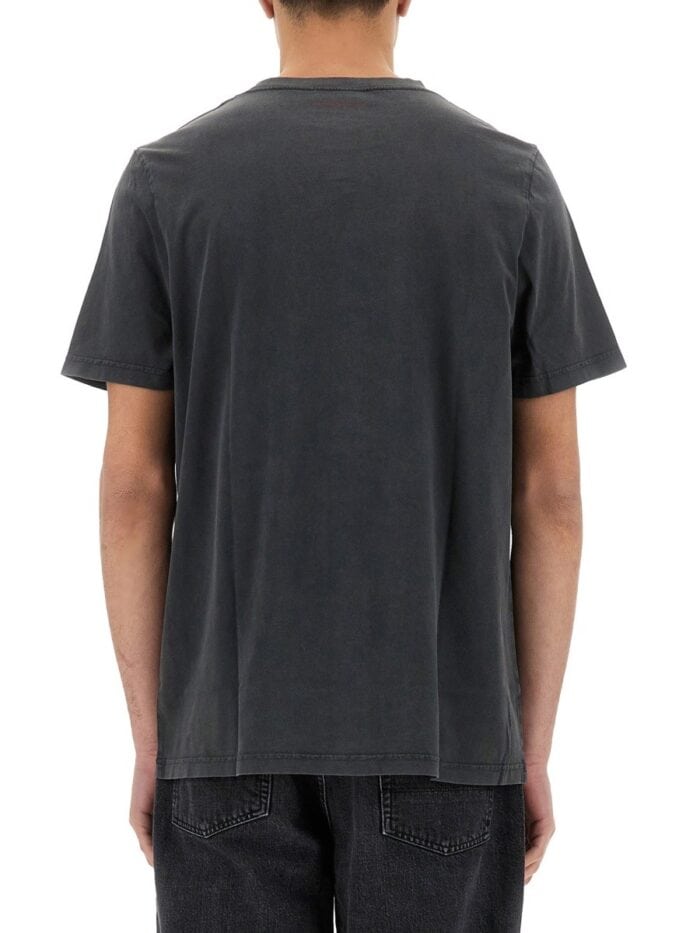 COURREGES LOGO PRINT T-SHIRT