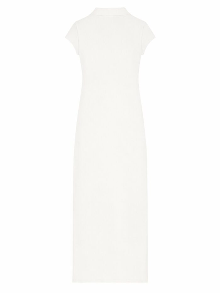 COURREGES LONG SPORTS POLO SHIRT DRESS