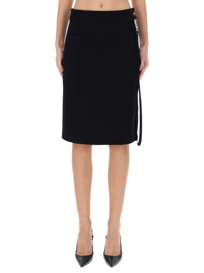 COURREGES MIDI SKIRT WITH ZIPPER