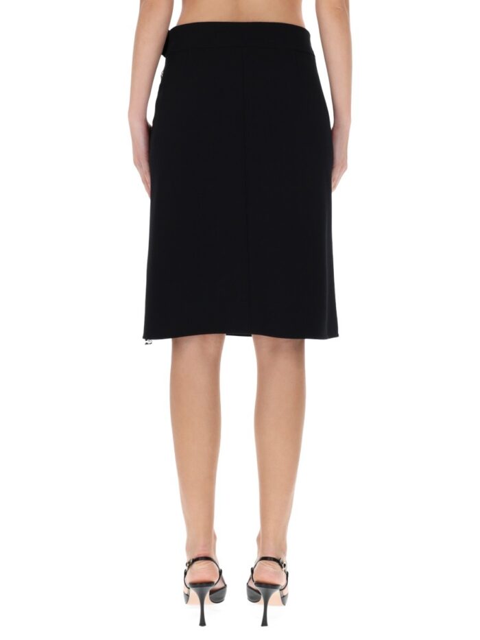 COURREGES MIDI SKIRT WITH ZIPPER