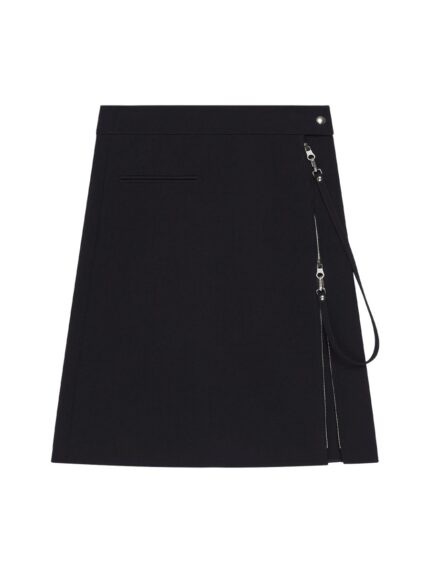 COURREGES MIDI SKIRT WITH ZIPPER