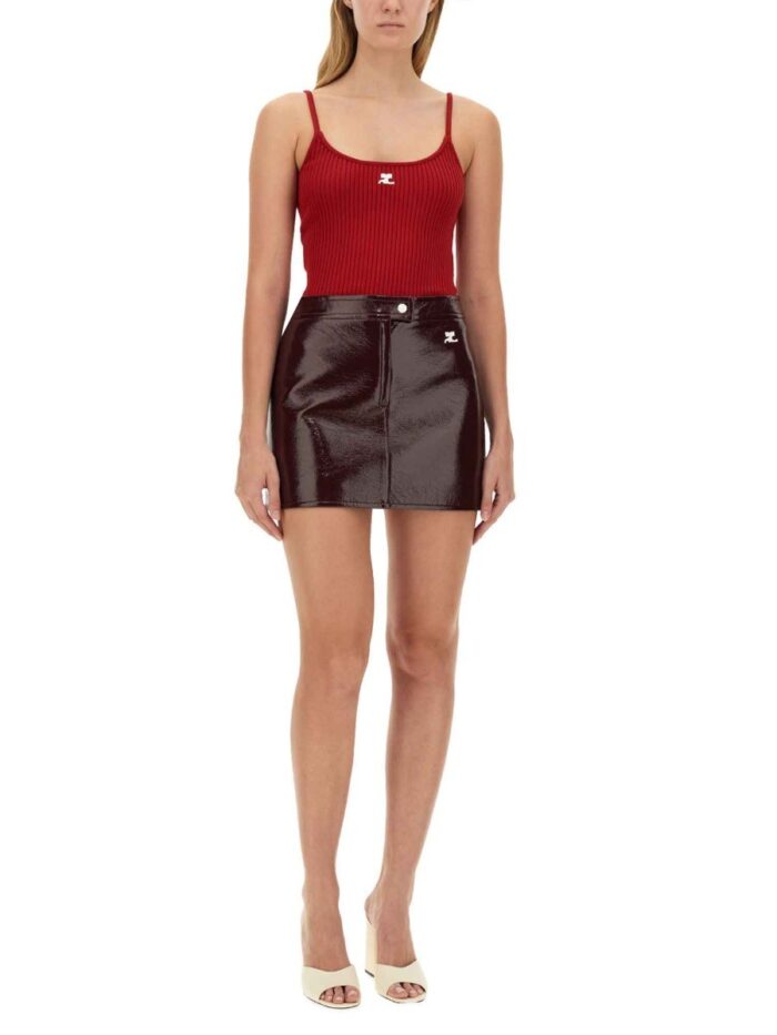 COURREGES MINI SKIRT