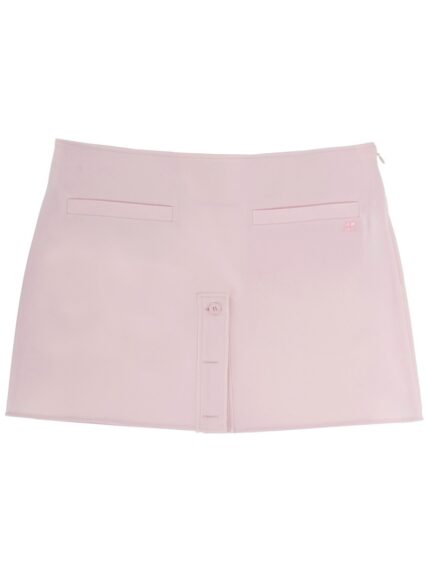 COURREGES MINISKIRT WITH BUTTONS