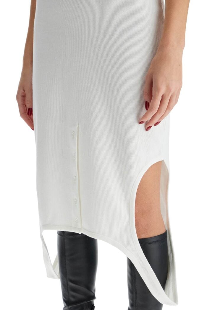 COURREGES Pleat Dress With Midi Length