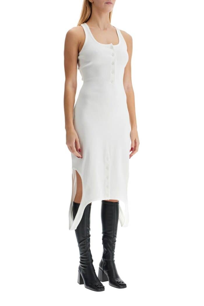 COURREGES Pleat Dress With Midi Length