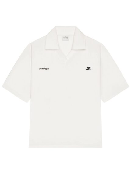 COURREGES POLO WITH LOGO