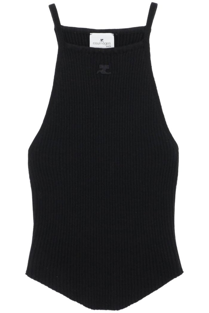 Courreges "ribbed Knit Holistic Top