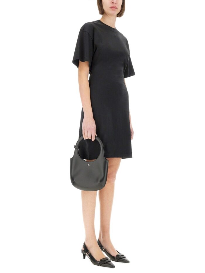COURREGES SHORT COTTON DRESS