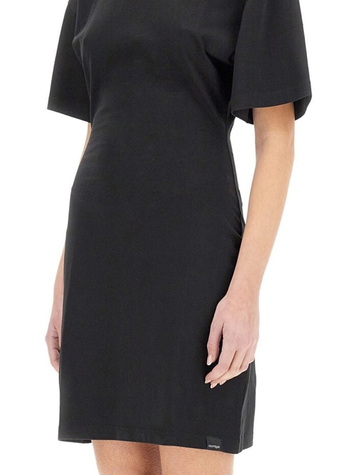 COURREGES SHORT COTTON DRESS