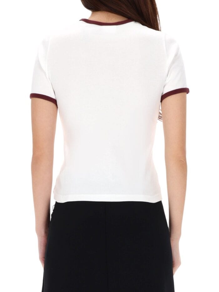 COURREGES "SIGNATURE CONTRAST" T-SHIRT