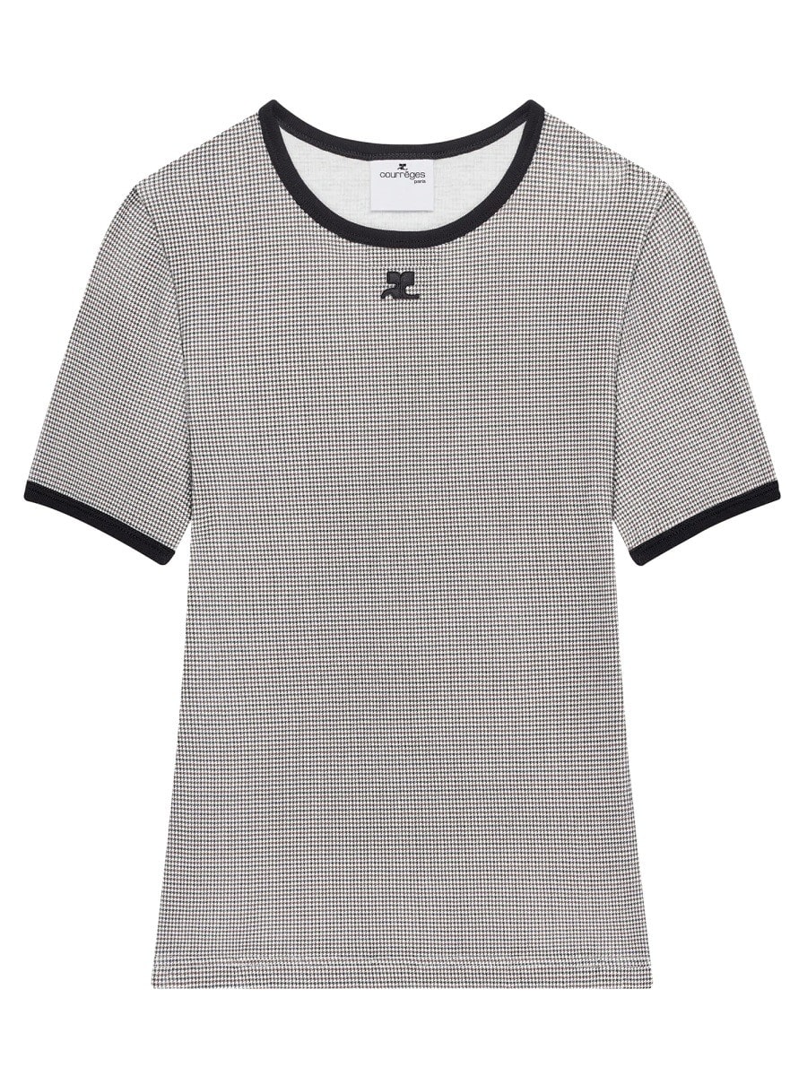 COURREGES "SIGNATURE CONTRAST" T-SHIRT