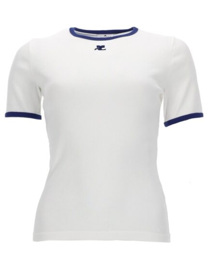 COURREGES T-SHIRT CON LOGO