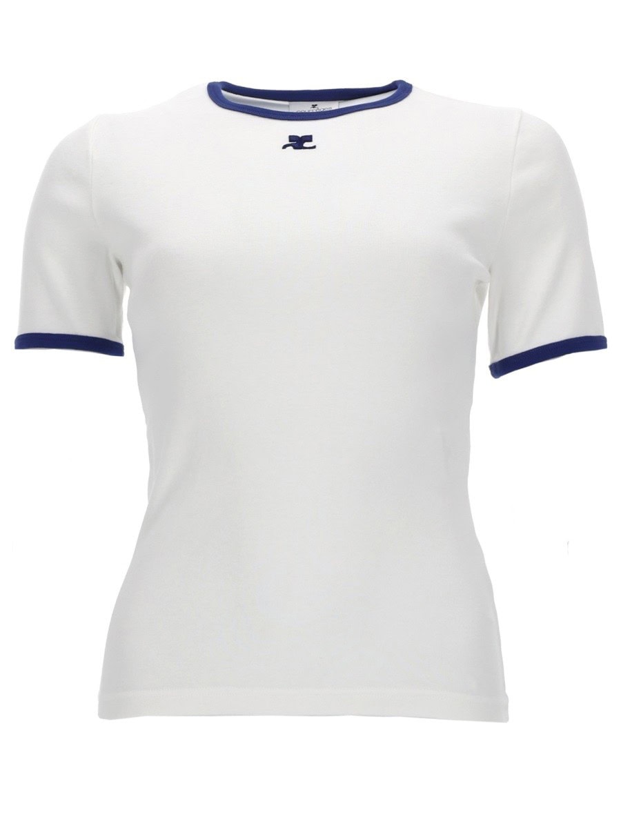COURREGES T-SHIRT CON LOGO