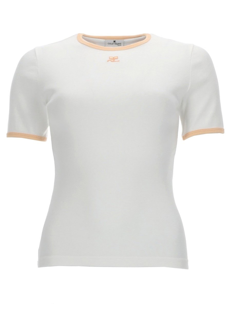 COURREGES T-SHIRT CON LOGO