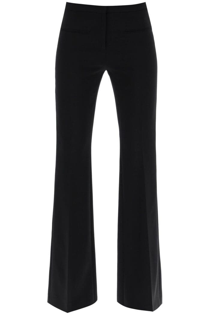 COURREGES Tailored Bootcut Pants In Technical Jersey