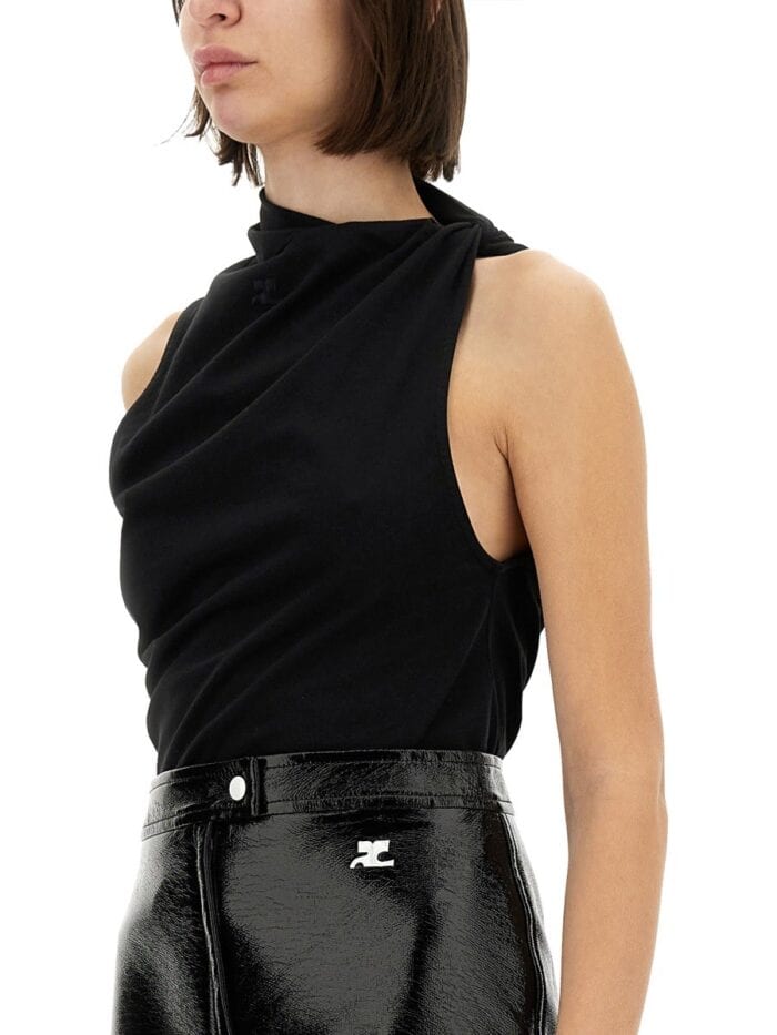 COURREGES TOP TWISTED