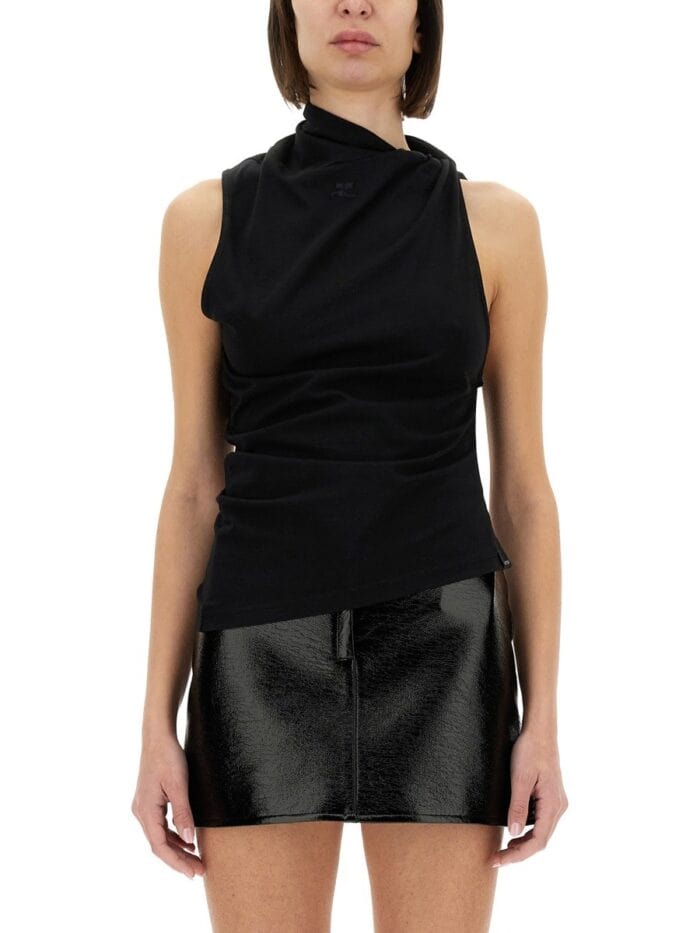 COURREGES TOP TWISTED
