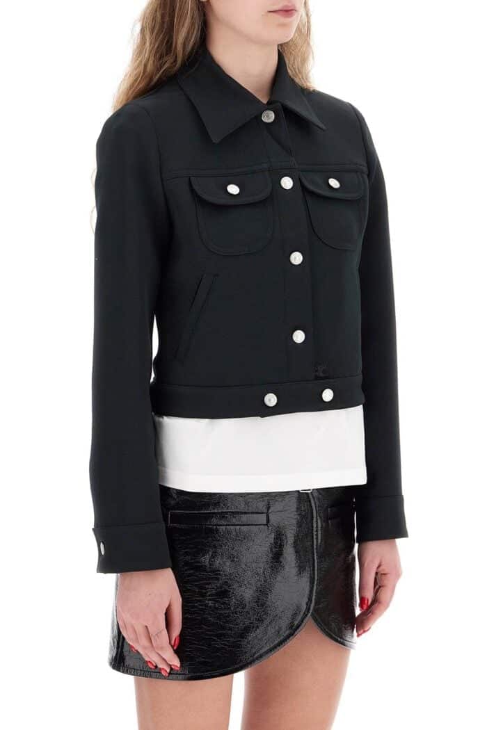 COURREGES Twill Trucker Jacket